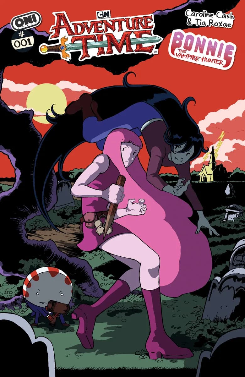 Adventure Time Bonnie the Vampire Hunter #1 (One-Shot) Cover B Tia Roxae Var cover