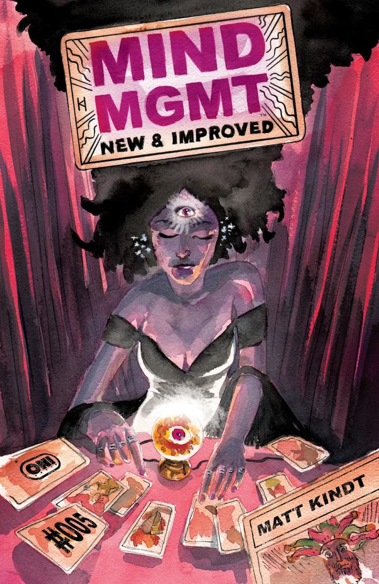 Mind MGMT New & Improved #5 Cover B Mike del Mundo Var cover