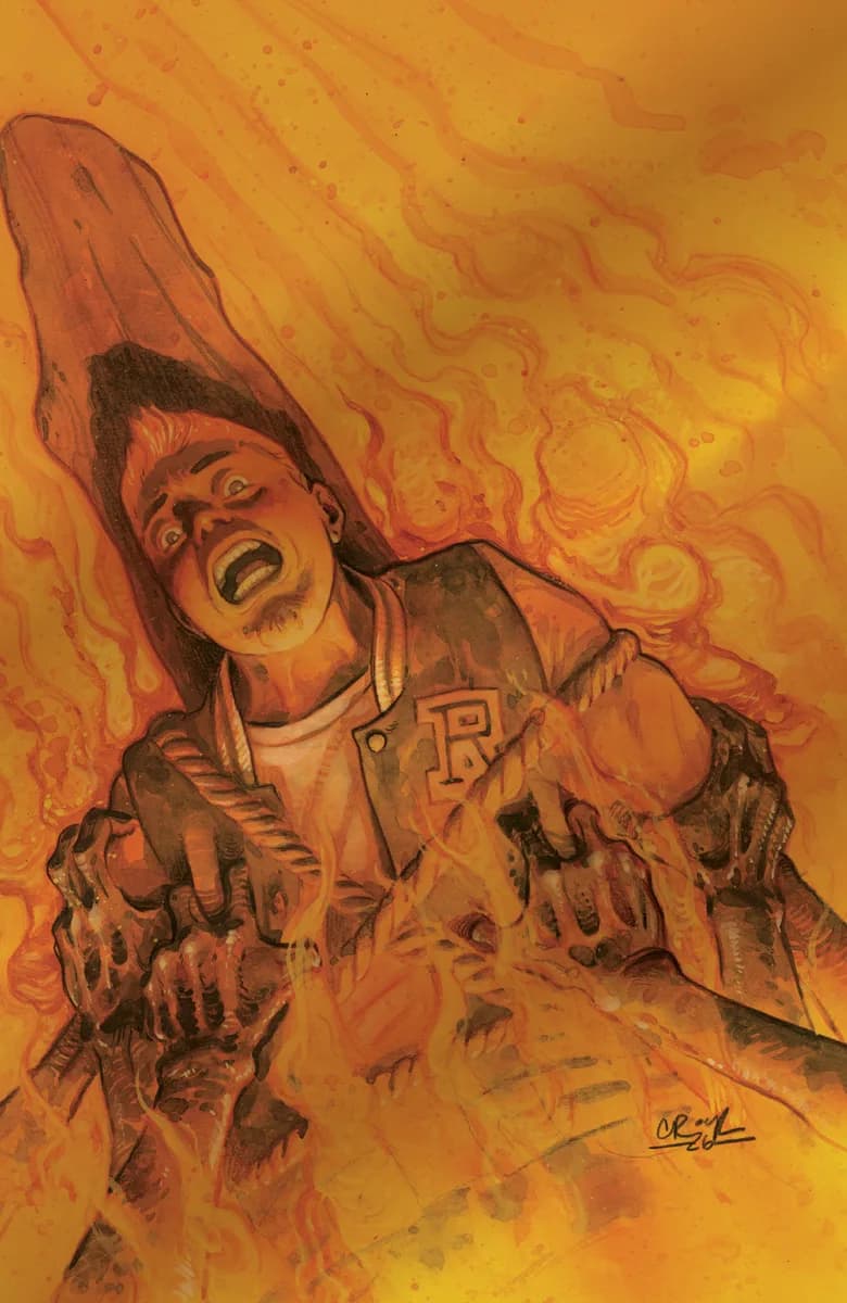 Archie in Hell #1 Cover F Tyler Crook Foil Var cover