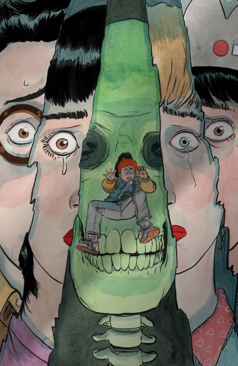 Archie in Hell #1 Cover G Patrick Horvath Foil Var cover