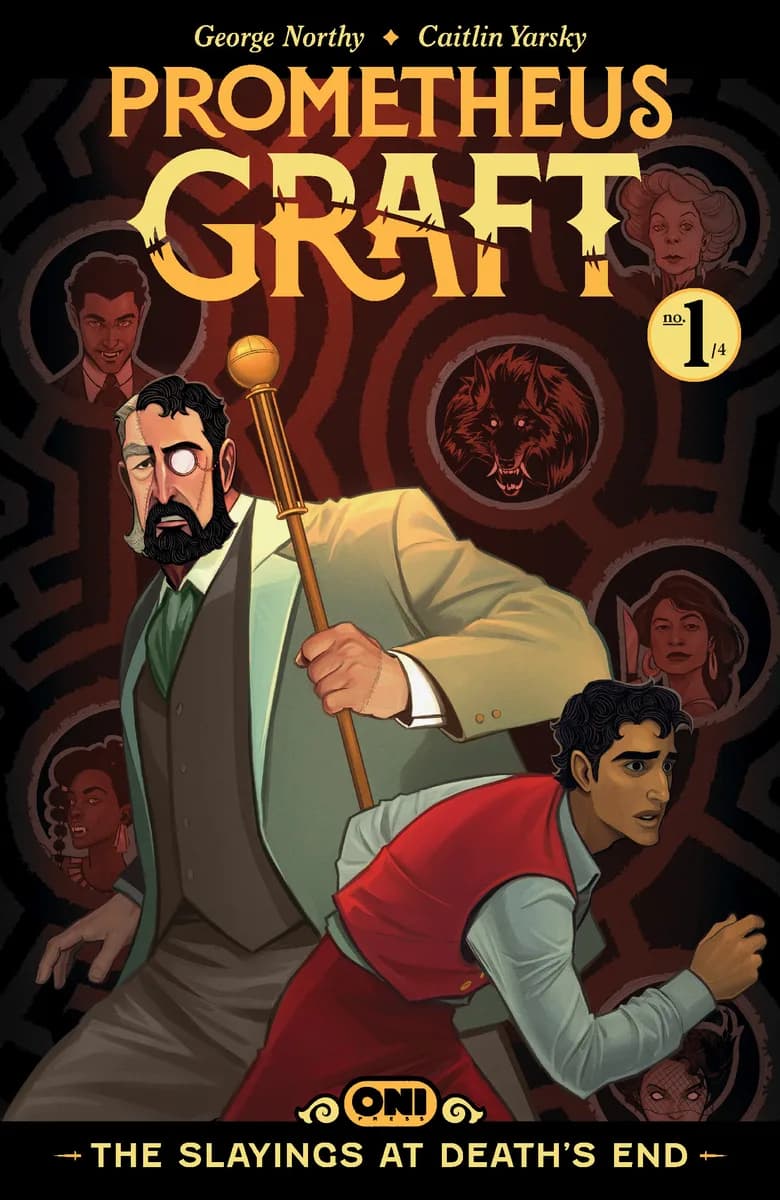 Prometheus Graft: The Slayings at Death's End #1 Cover A Caitlin Yarsky cover