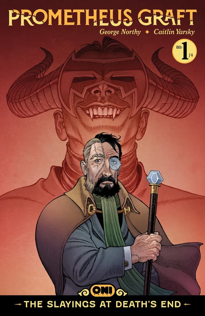 Prometheus Graft: The Slayings at Death's End #1 Cover C Gabriel Rodriguez Var cover
