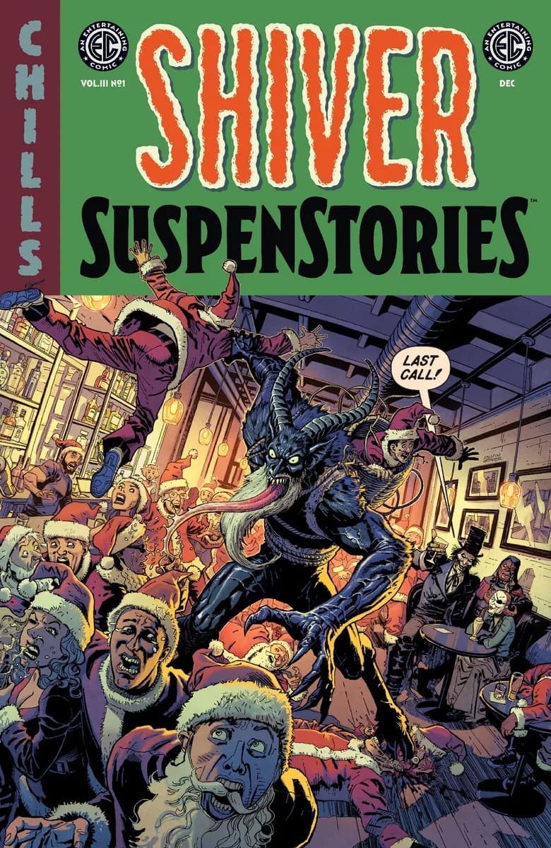 EC Shiver SuspenStories 3 #1 Cover A Dustin Weaver cover