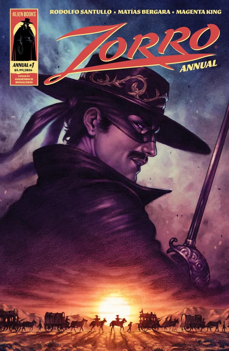 Zorro Annual #1 Cover A (Bonacorsi) cover