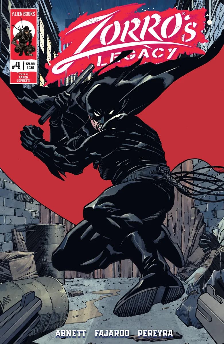 Zorro's Legacy #4 Cover A (Lopresti) cover