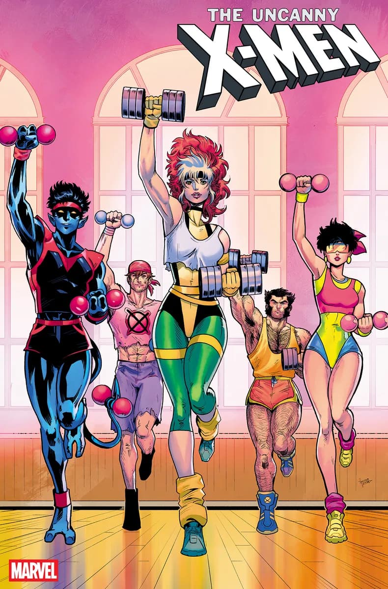 UNCANNY X-MEN #38 LUCIANO VECCHIO WORKOUT VARIANT cover