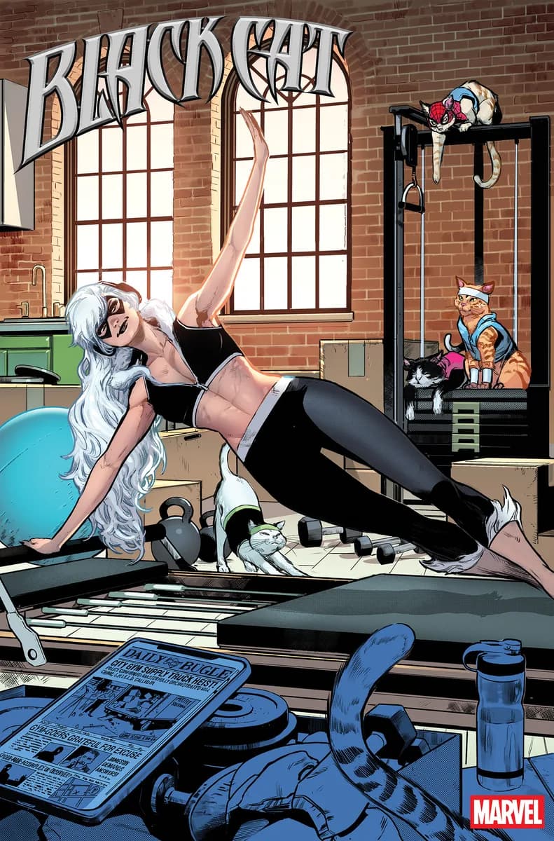 BLACK CAT #16 JUAN FRIGERI WORKOUT VARIANT cover