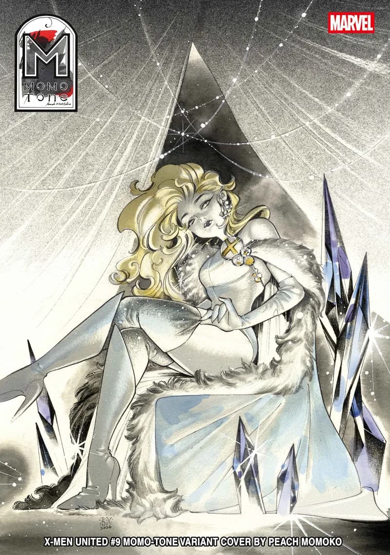 X-MEN UNITED #9 PEACH MOMOKO MOMO-TONE VARIANT cover