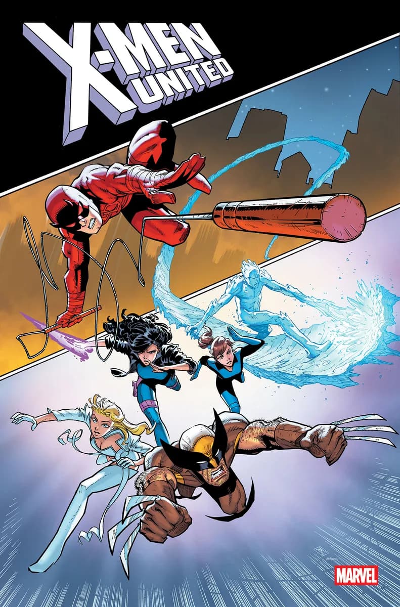 X-MEN UNITED #10 JUSTIN MASON VARIANT cover