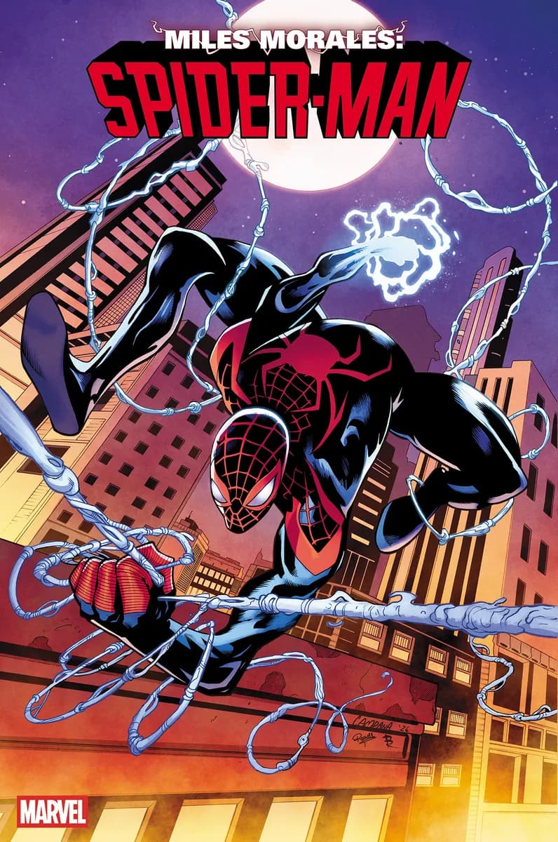 MILES MORALES: SPIDER-MAN #4 SERGIO DAVILA 1:25 VARIANT cover