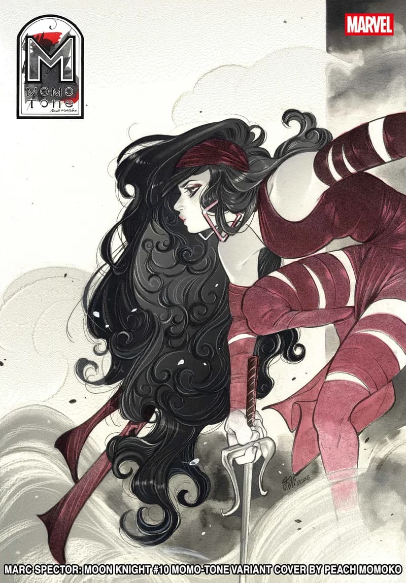 MARC SPECTOR: MOON KNIGHT #10 PEACH MOMOKO MOMO-TONE VARIANT cover