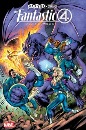 FANTASTIC FOUR: FIRST FOES - DRAGON MAN #1 ALAN DAVIS VARIANT cover