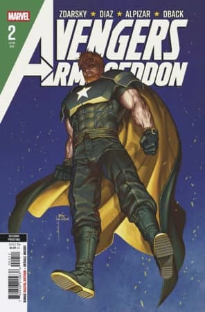 AVENGERS: ARMAGEDDON #2 INHYUK LEE 2ND PRINTING VARIANT cover