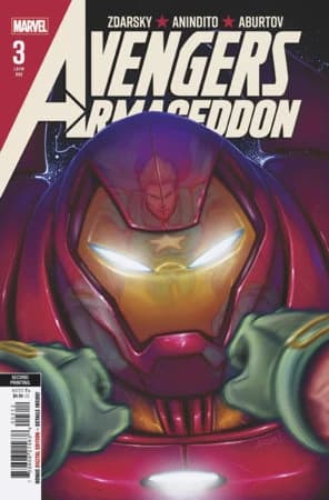 AVENGERS: ARMAGEDDON #3 ARIO ANINDITO 2ND PRINTING VARIANT cover