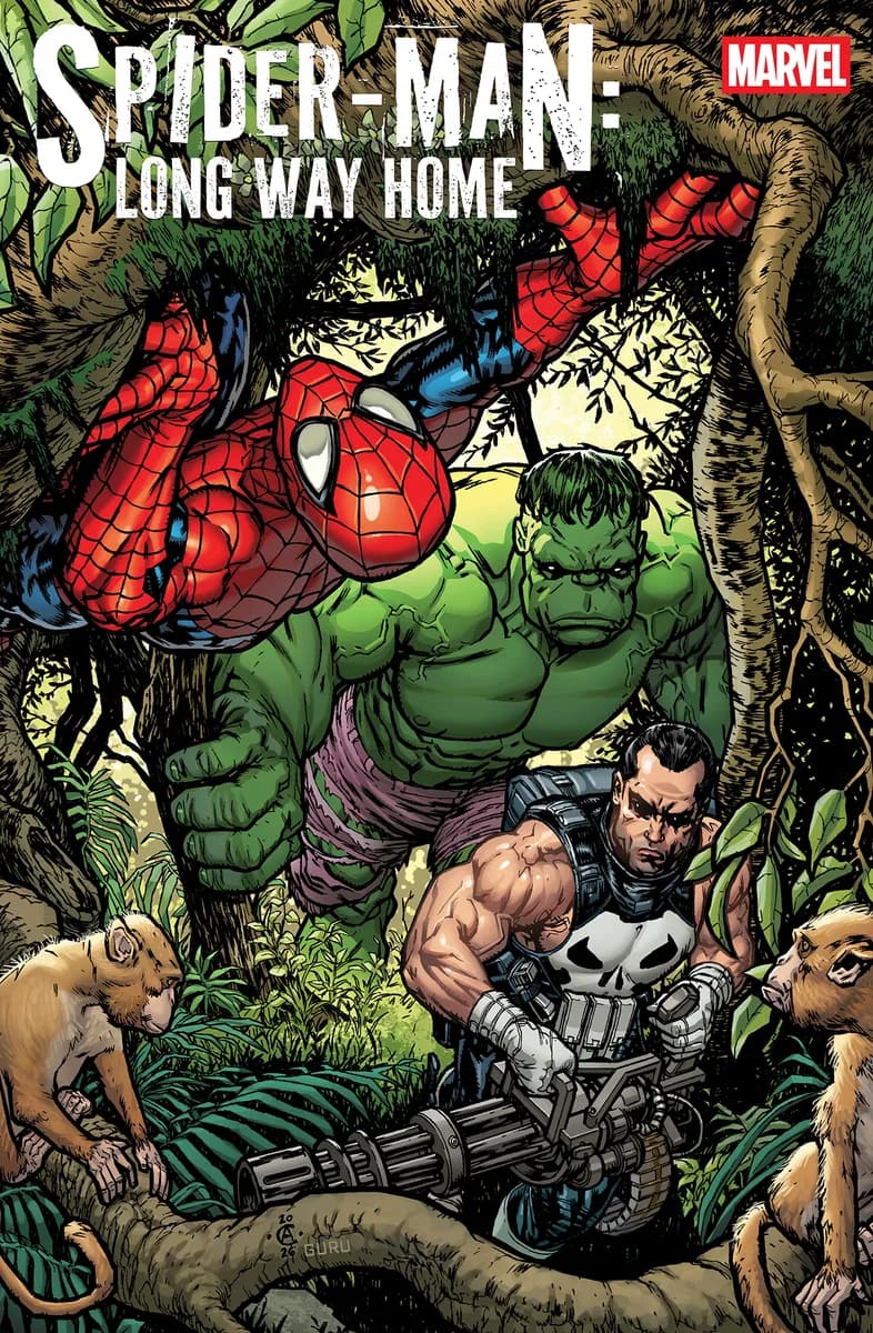 SPIDER-MAN: LONG WAY HOME #4 CHRIS ALLEN 1:25 VARIANT cover