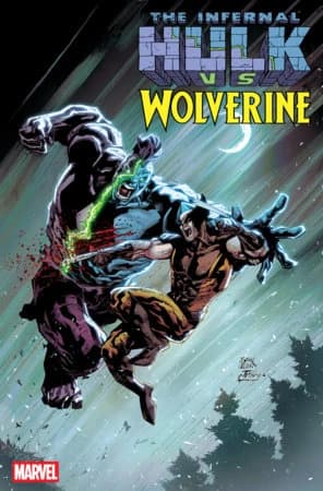 INFERNAL HULK VS. WOLVERINE #1 RYAN STEGMAN VARIANT cover