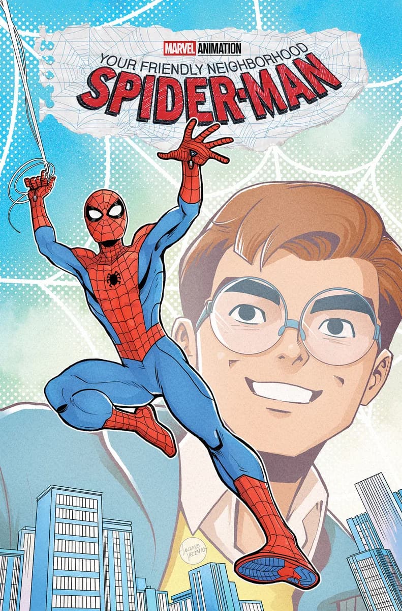 YOUR FRIENDLY NEIGHBORHOOD SPIDER-MAN #1 COVER B LUCIANO VECCHIO VARIANT cover