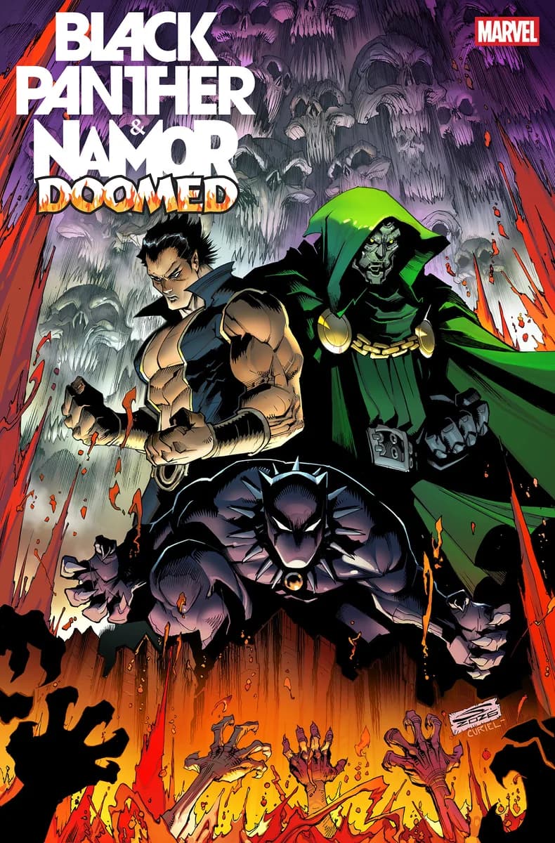 BLACK PANTHER/NAMOR: DOOMED #3 GERARDO SANDOVAL VARIANT cover