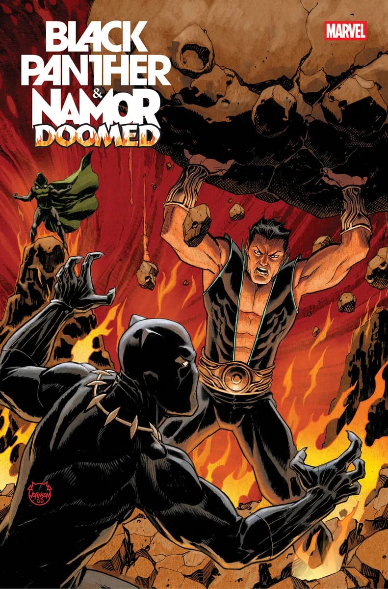 BLACK PANTHER/NAMOR: DOOMED #4 cover