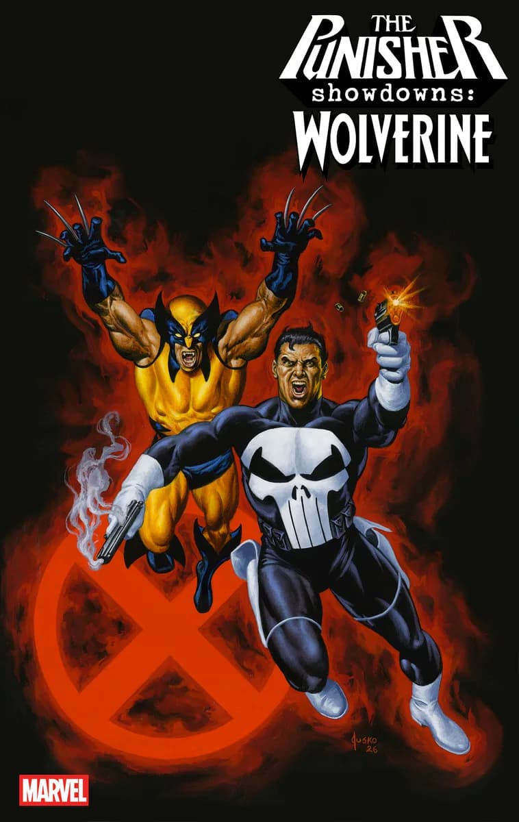 PUNISHER SHOWDOWNS: WOLVERINE #1 JOE JUSKO VARIANT cover
