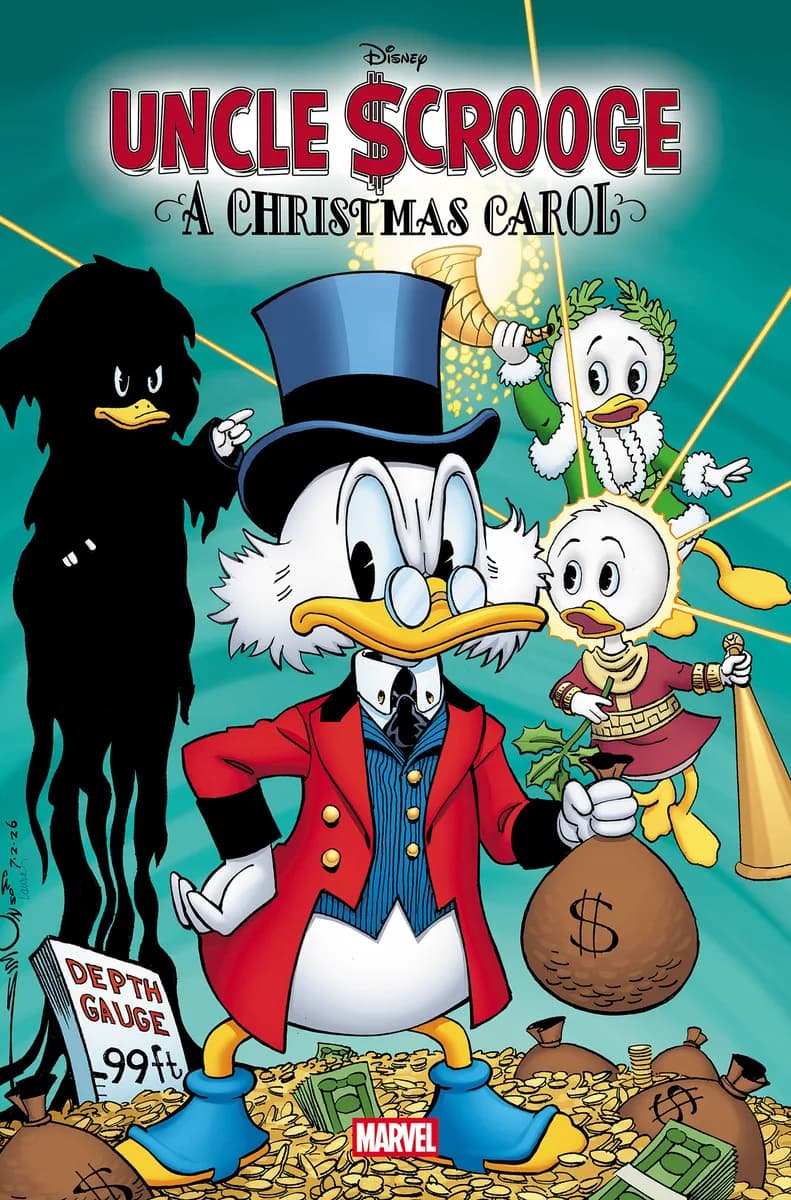 UNCLE SCROOGE: A CHRISTMAS CAROL #1 cover