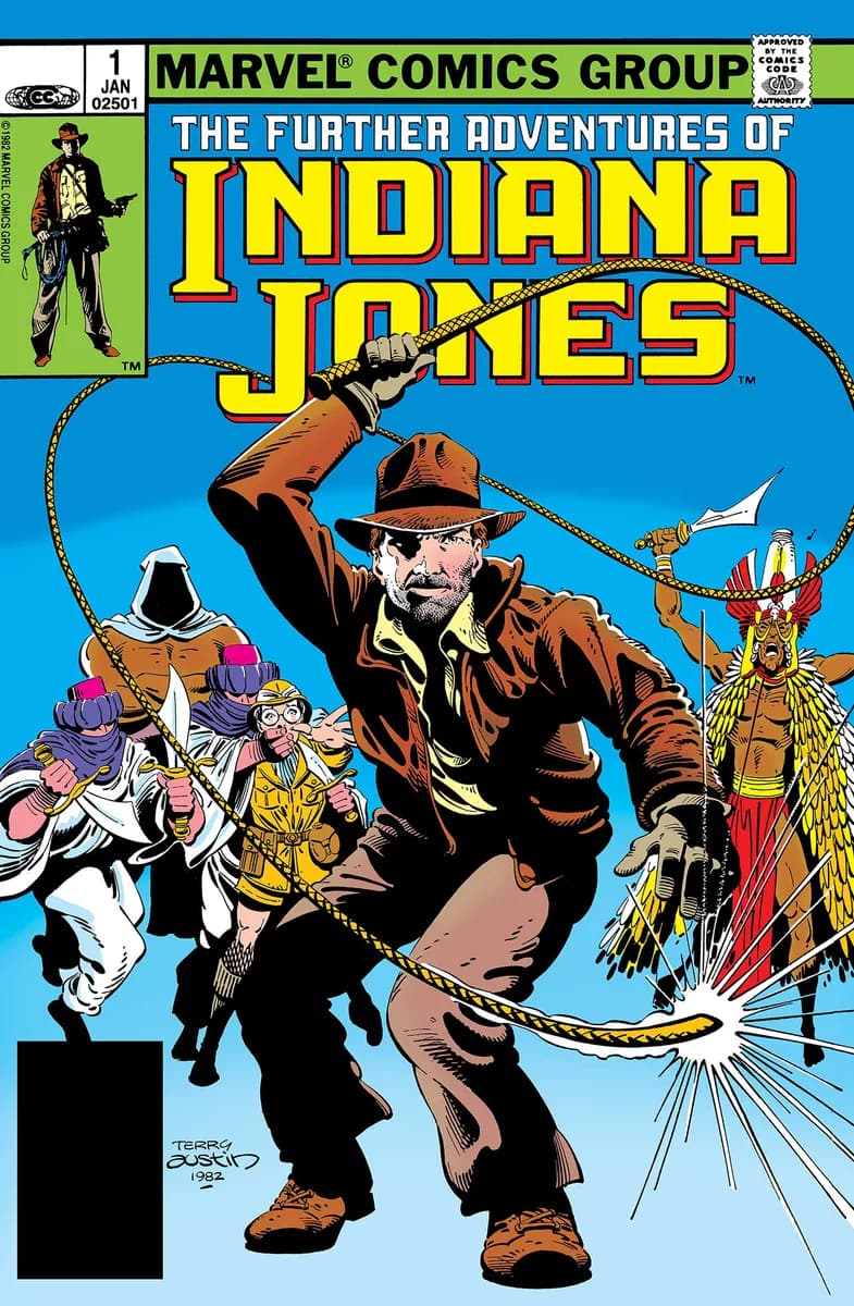 THE FURTHER ADVENTURES OF INDIANA JONES #1 FACSIMILE EDITION cover