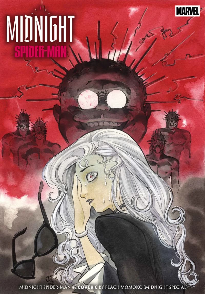 MIDNIGHT SPIDER-MAN #2 COVER C PEACH MOMOKO MIDNIGHT SPECIAL VARIANT cover