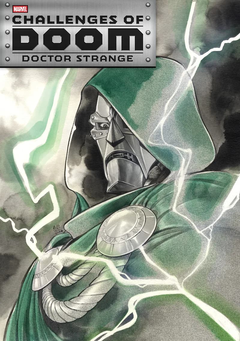 CHALLENGES OF DOOM: DOCTOR STRANGE #1 PEACH MOMOKO MOMO-TONE VARIANT cover