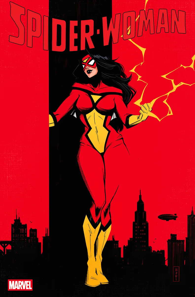 SPIDER-WOMAN #1 COVER B NOGI SAN SENSATIONAL VARIANT cover