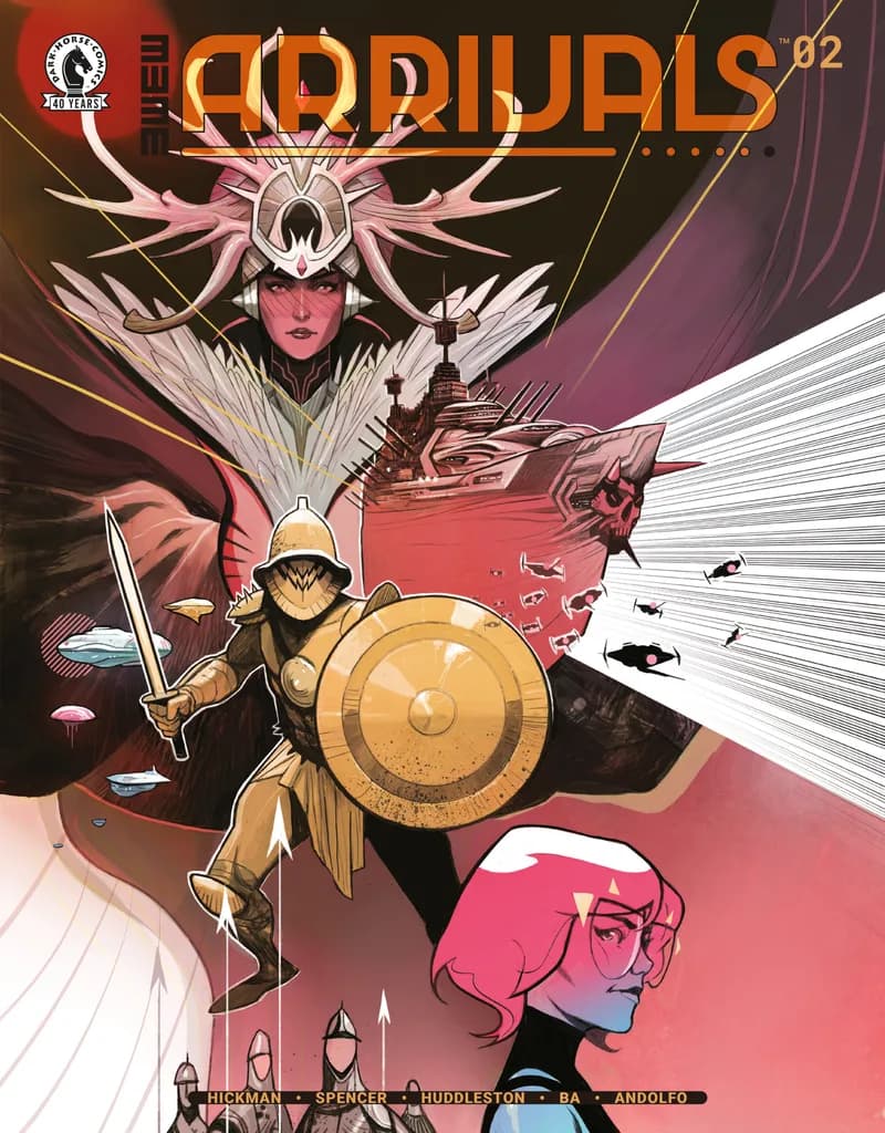 Arrivals #2 (3W3M) (CVR A) (Mike Huddleston) cover