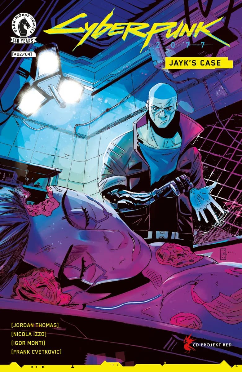 Cyberpunk 2077: Jayk's Case #2 (CVR A) (Nicola Izzo) cover