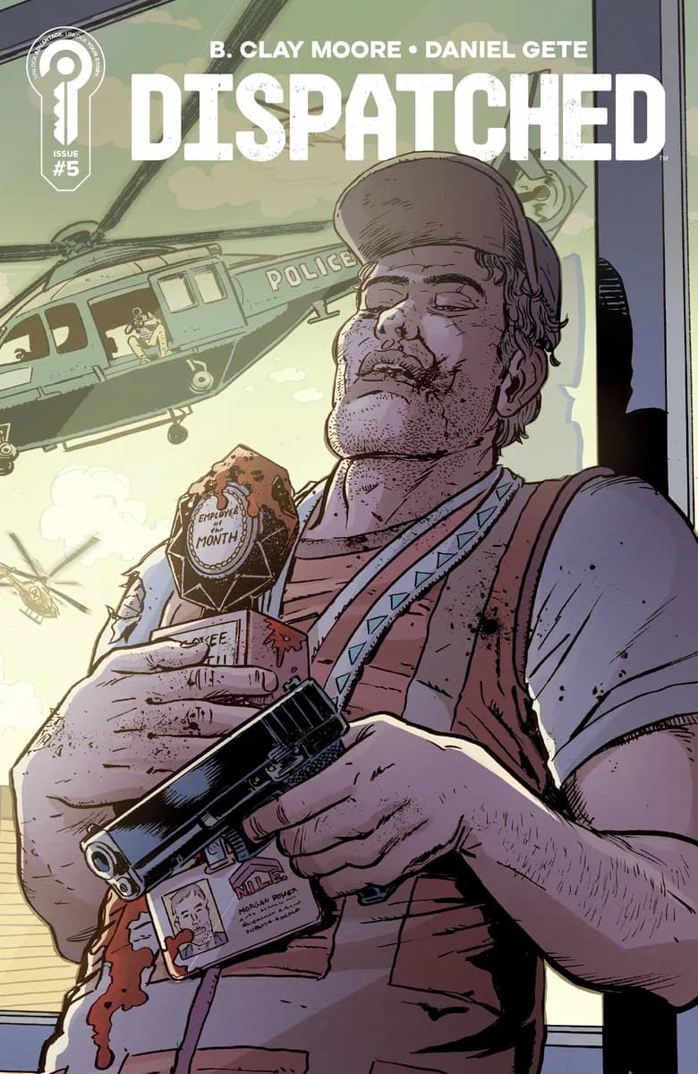 Dispatched #5 Cover B David Lapham cover