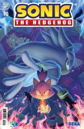 Sonic the Hedgehog #90 Cover A (Haines) cover