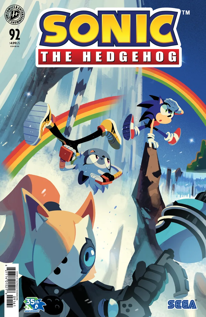 Sonic the Hedgehog #92 Variant RI (15) (Fourdraine) cover