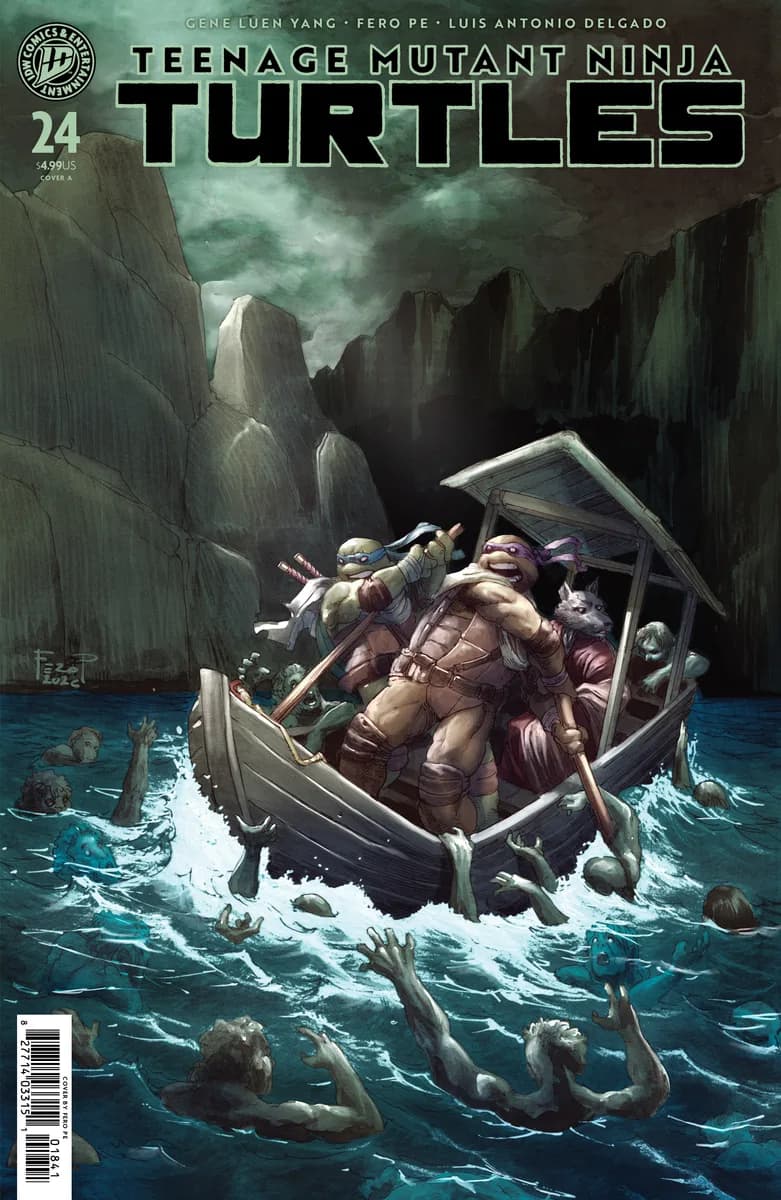 Teenage Mutant Ninja Turtles #24 Cover A (Pe) cover
