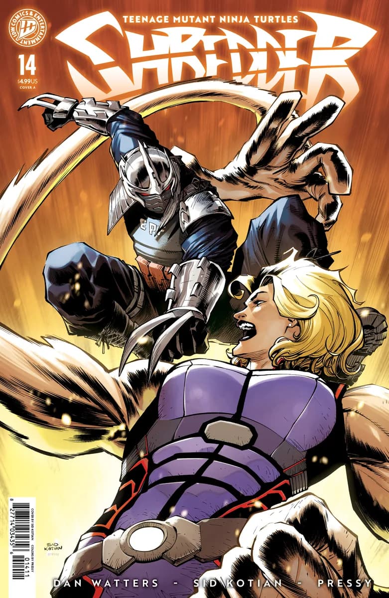 Teenage Mutant Ninja Turtles: Shredder #14 Cover A (Kotian) cover