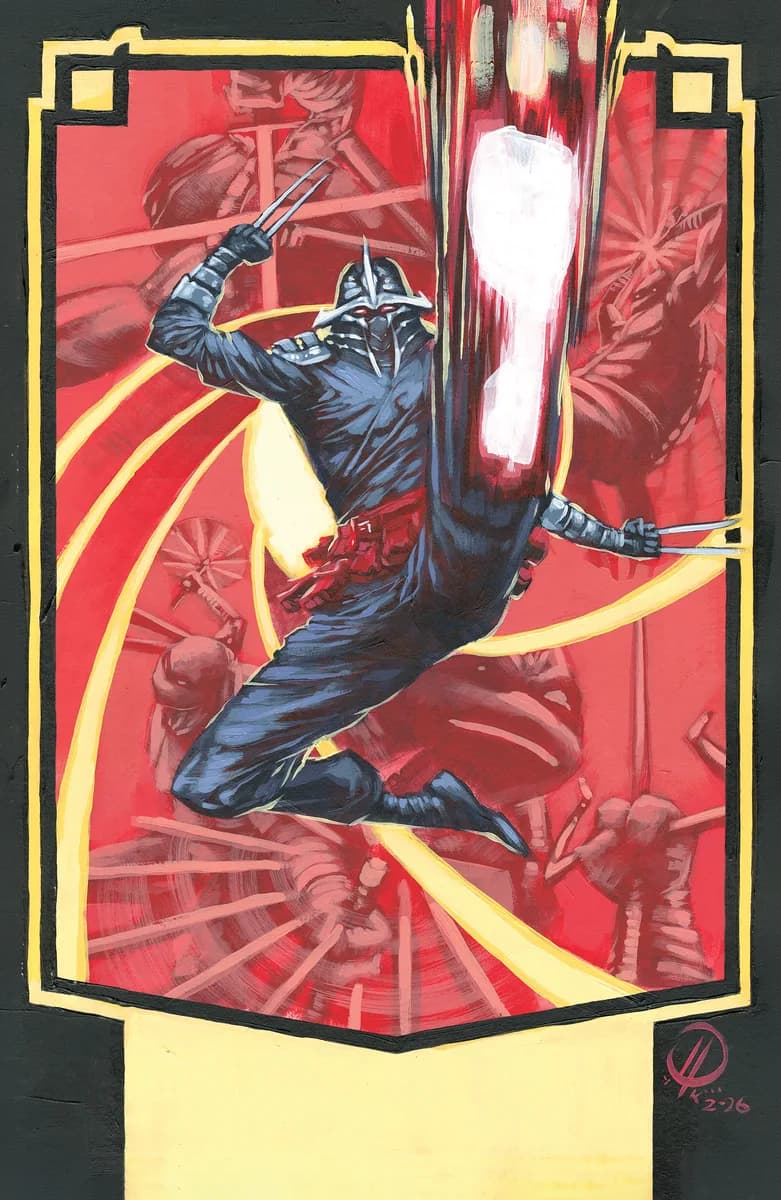 Teenage Mutant Ninja Turtles: Shredder #14 Variant RI (10) (Rudy Full Art) cover