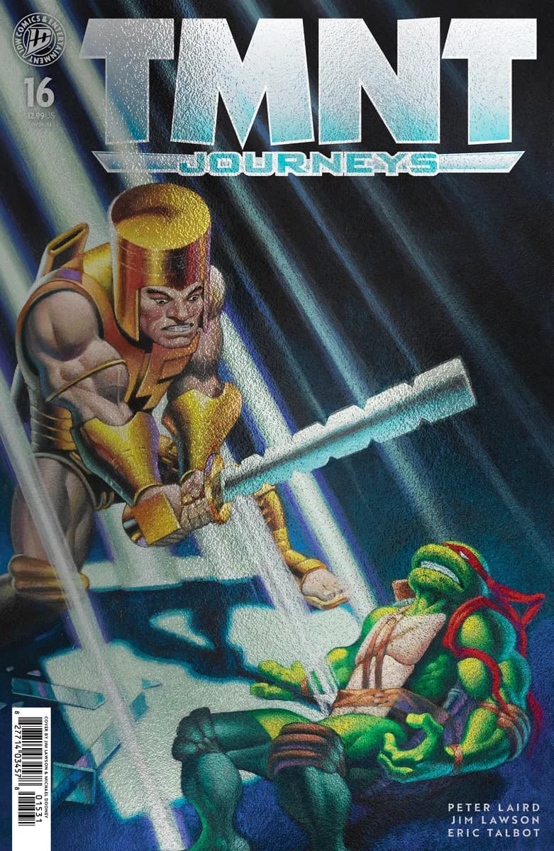 TMNT: Journeys #16 Variant RI (10) Foil (Dooney & Lawson) cover