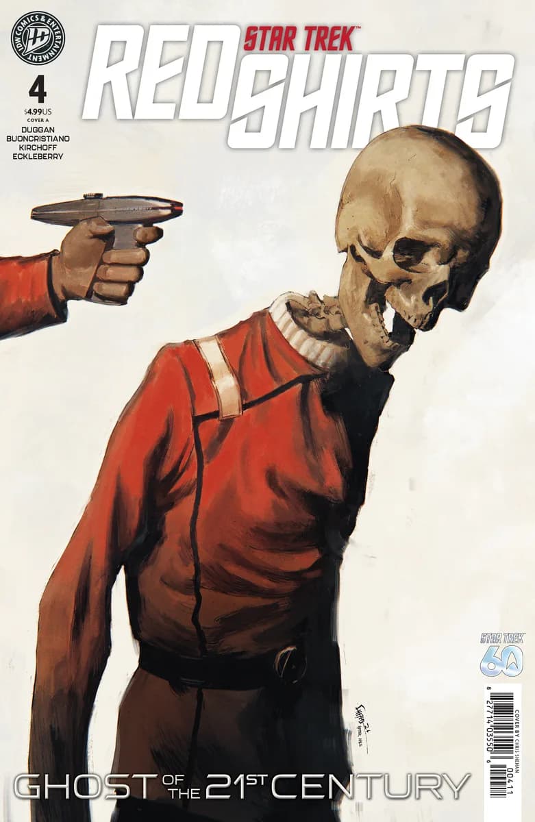 Star Trek: Red Shirts--Ghost of the 21st Century #4 Cover A (Shehan) cover