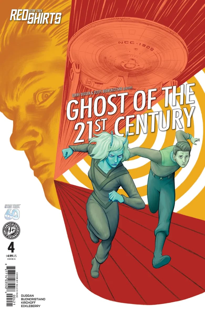 Star Trek: Red Shirts--Ghost of the 21st Century #4 Variant B (Ward) cover