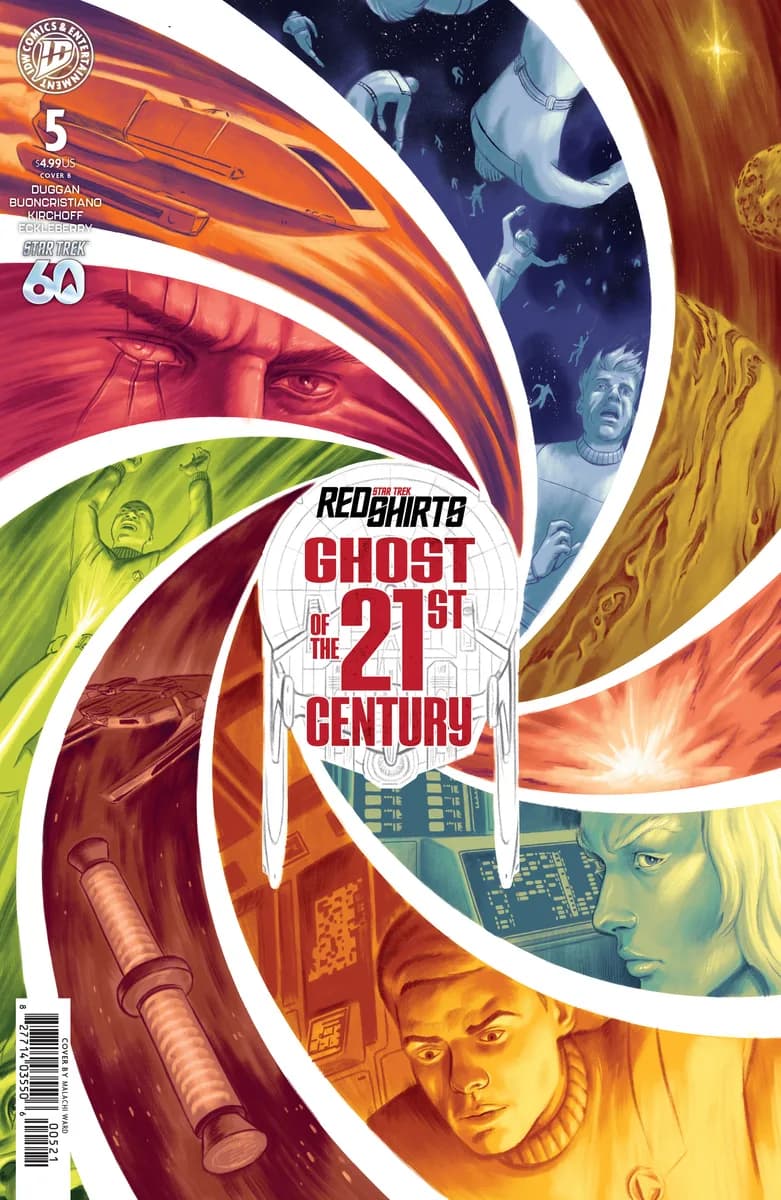Star Trek: Red Shirts--Ghost of the 21st Century #5 Variant B (Ward) cover