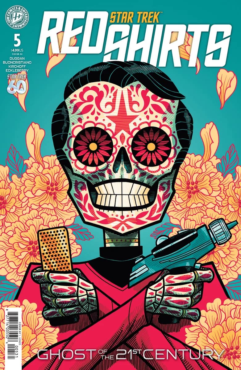 Star Trek: Red Shirts--Ghost of the 21st Century #5 Variant RI (10) (J. Gonzo) cover