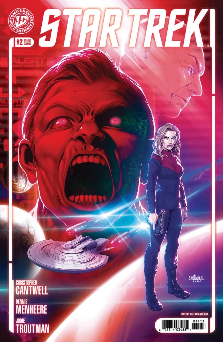 Star Trek (2026) #2 Variant RI (10) (Santolouco) cover