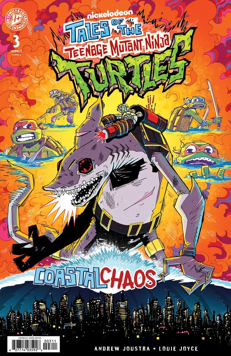 Tales of the Teenage Mutant Ninja Turtles: Coastal Chaos #3 Cover A (Joyce) cover