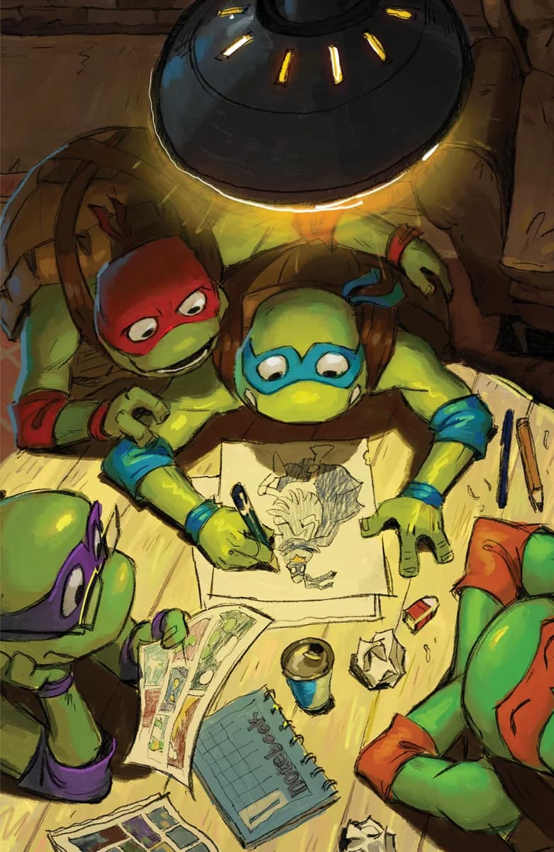 Tales of the Teenage Mutant Ninja Turtles: Coastal Chaos #3 Variant RI (10) (Chalky Wong Hobby Set Full Art) cover