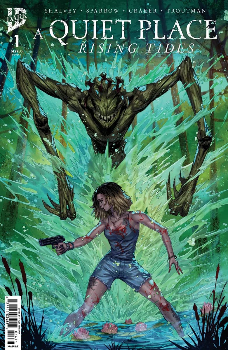 A Quiet Place: Rising Tides #1 Variant C (Kirkham) cover