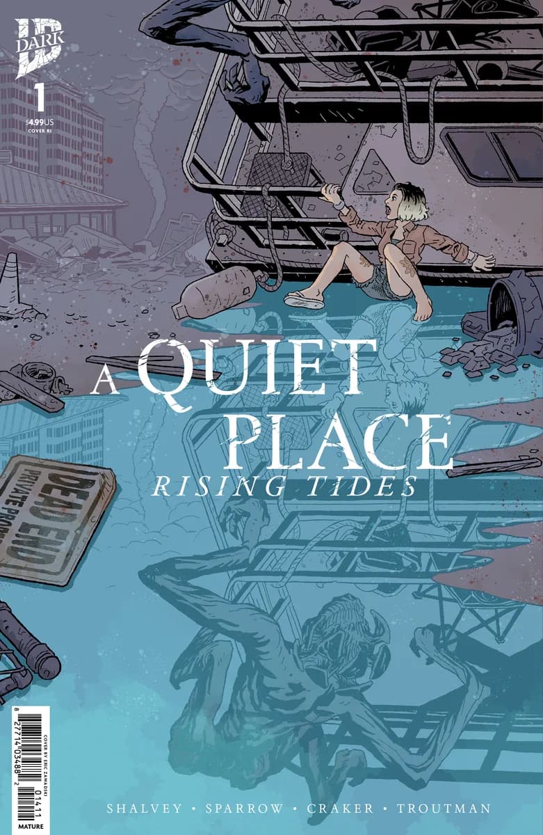 A Quiet Place: Rising Tides #1 Variant RI (10) (Zawadzki) cover