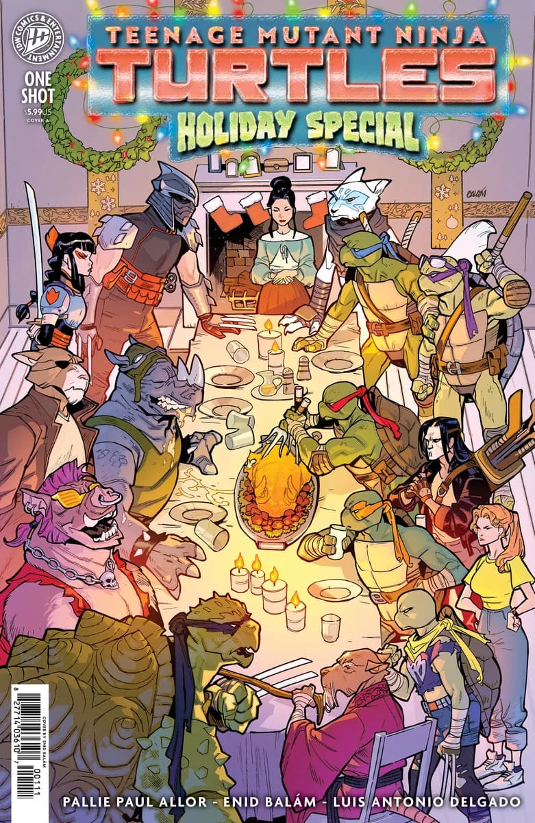 Teenage Mutant Ninja Turtles: Holiday Special Cover A (Balám) cover