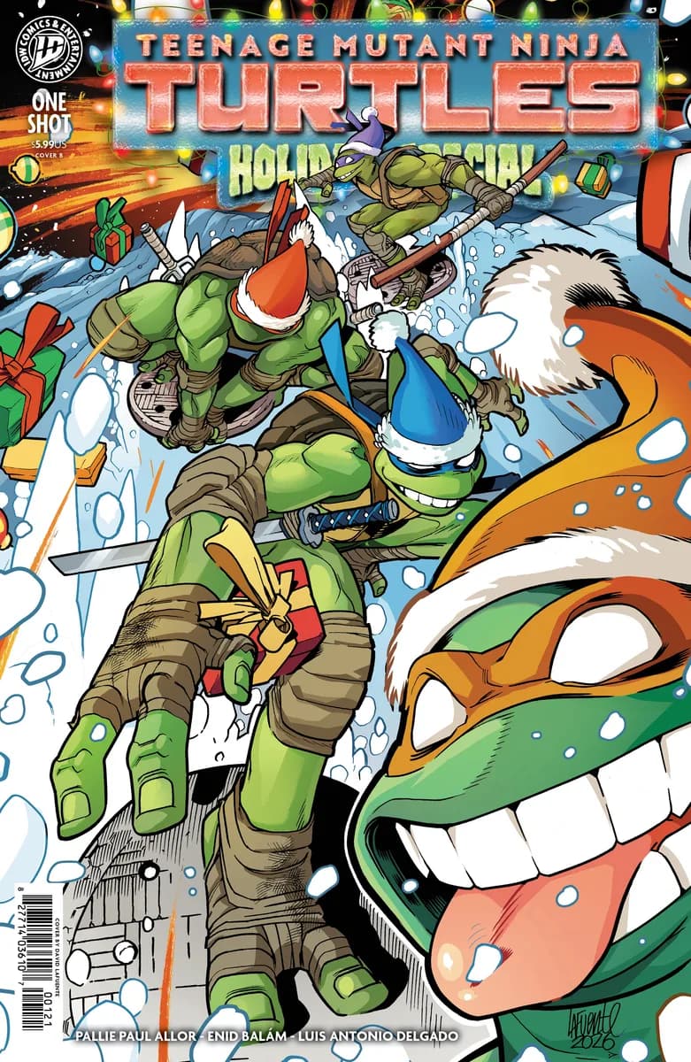 Teenage Mutant Ninja Turtles: Holiday Special Variant B (Lafuente) cover