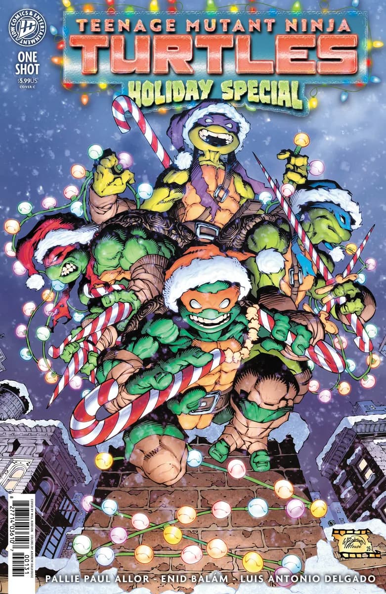 Teenage Mutant Ninja Turtles: Holiday Special Variant C (Robson) cover